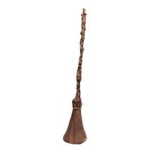 NWT Wicked The Musical Elphaba Broom Costume Hand Held Prop Brown